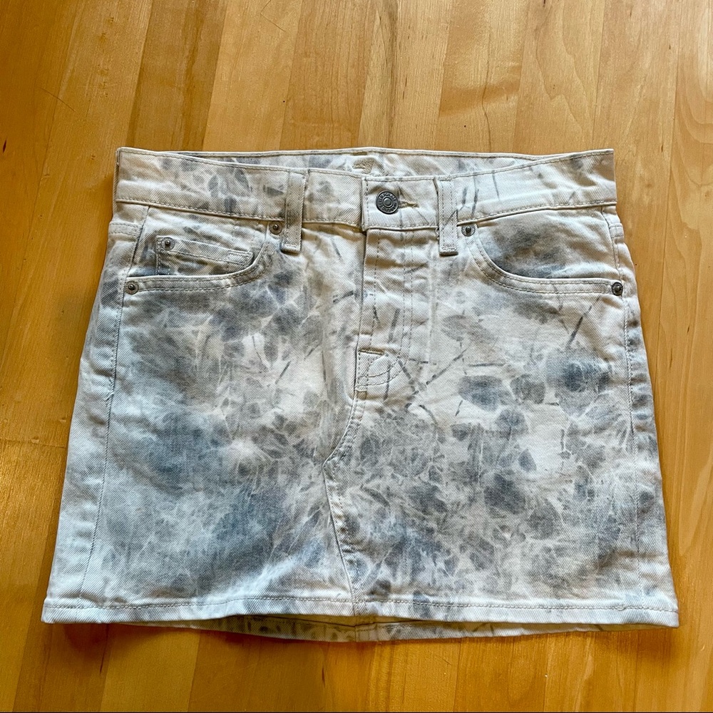 7 for all mankind mini skirt